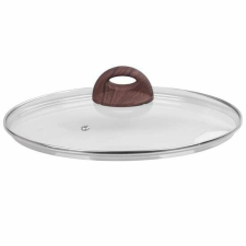 Magic Home Yenna üvegfedél, Black Marble Line, 28 cm, MagicHome konyhai eszköz