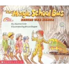  Magic School Bus inside the Earth – Joanna Cole idegen nyelvű könyv