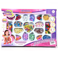 Magic Toys Beads Series ékszerkészítő szett gyöngyökkel, medállal és kiegészítőkkel kreatív és készségfejlesztő