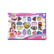 Magic Toys Beads Series ékszerkészítő szett gyöngyökkel, medállal és kiegészítőkkel kreatív és készségfejlesztő