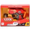 Magic Toys Cool Szivacslövő fegyver piros színben