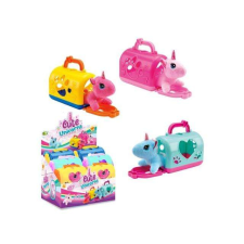 Magic Toys CutePets unikornis hordozóban több változatban plüssfigura