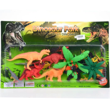 Magic Toys Dinoszaurusz figurák növényekkel játékfigura