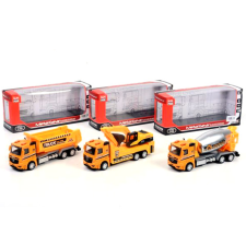 Magic Toys Építési teherautók fénnyel, háromféle változatban autópálya és játékautó