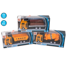 Magic Toys Építőipari teherautók többféle változatban fény és hangeffektekkel autópálya és játékautó