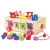 Magic Toys Fa számos formaillesztő húzható kocsi