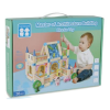 Magic Toys Fa színpompás villa játékszett kiegészítőkkel