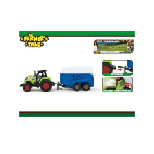 Magic Toys Farmer's Tale Traktor lószállítóval autópálya és játékautó