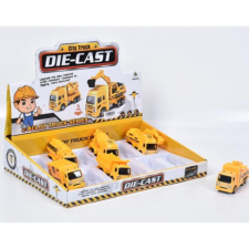 Magic Toys Fém teherautó modellek több változatban autópálya és játékautó
