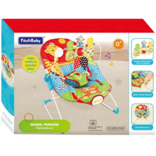 Magic Toys Fitch Baby: Zsiráfos bébifotel hanggal és rezgéssel pihenőszék, bébifotel