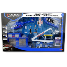 Magic Toys Francia rendőrségi játék szett kiegészítőkkel autópálya és játékautó