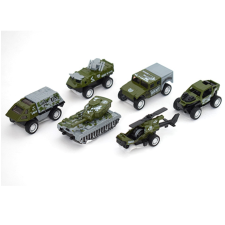Magic Toys Katonai járművek többféle változatban 1/55 autópálya és játékautó