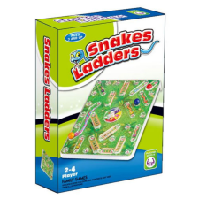 Magic Toys Kígyók és létrák golyópálya társasjáték társasjáték