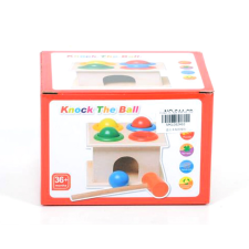 Magic Toys Knock the ball fa ügyességi játék kalapáccsal kreatív és készségfejlesztő