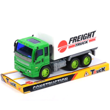 Magic Toys Konténeres teherautó 13cm autópálya és játékautó