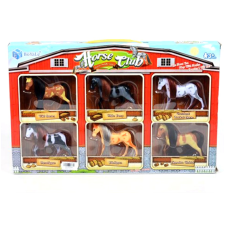 Magic Toys Ló figurák 6 db-os játékszett játékfigura