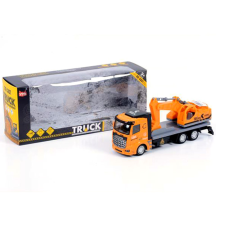 Magic Toys Munkagép szállító teherautó 1/48 autópálya és játékautó