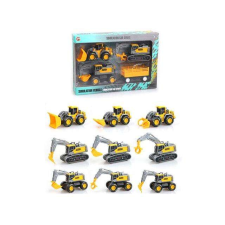 Magic Toys Munkagépek 3db-os szett többféle változatban autópálya és játékautó