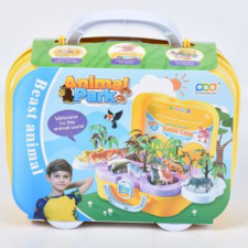 Magic Toys Nagy szafari játékszett kofferben játékfigura