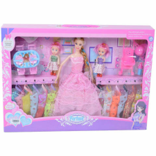 Magic Toys Nicky boldog mindennapok játékszett baba