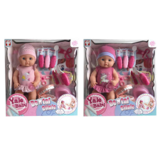 Magic Toys Pisilős baba fogorvosi játékszettel kétféle változatban baba