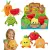 Magic Toys Plüss gyümölcsök 16cm-es többféle változatban 1db