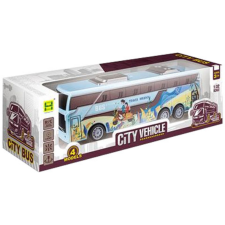 Magic Toys RC Távirányítós Travel Holiday City Busz fénnyel 27MHz 1/32 autópálya és játékautó