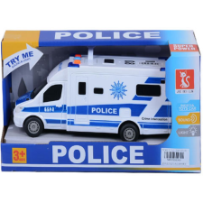 Magic Toys Rendőrségi kisbusz kisautó fénnyel és hanggal autópálya és játékautó
