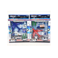 Magic Toys Reptéri játékszett repülőkkel és kiegészítőkkel kétféle változatban helikopter és repülő