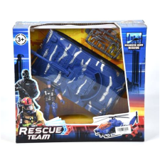Magic Toys Rescue Team katonai játékszett tankkal autópálya és játékautó