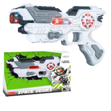 Magic Toys Super Space űrfegyver fénnyel és hanggal 25cm kétféle változatban katonásdi
