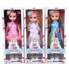 Magic Toys Sweet Doll éneklő baba 45cm többféle változatban baba