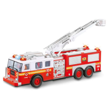 Magic Toys Távirányítós darus tűzoltóautó fénnyel autópálya és játékautó