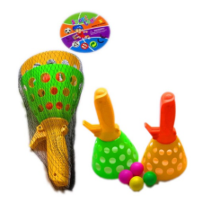 Magic Toys Tölcséres elkapójáték 2db-os szett kreatív és készségfejlesztő