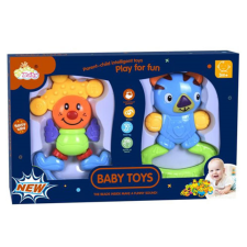 Magic Toys Vidám bohóc csörgő szett csörgő