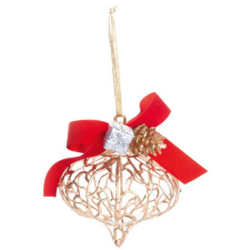  MagicHome karácsonyi dísz, arany, 10 x 15 cm karácsonyfadísz