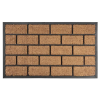 MagicHome Lábtörlő 45x75 cm, brickwall, gumis