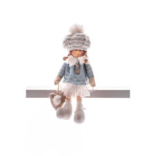 MagicHome MagicHome karácsonyi dekoráció, Gyerekek, kék, 22 cm karácsonyi dekoráció