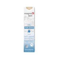 Magnapet 4% CBD olaj kutyáknak 10 ml vitamin, táplálékkiegészítő kutyáknak