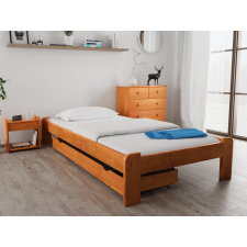 Magnat ADA ágy 80 x 200 cm, égerfa Ágyrács: Ágyrács nélkül, Matrac: Coco Maxi 23 cm matrac ágy és ágykellék