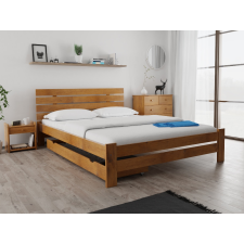 Magnat PARIS magasított ágy 120 x 200 cm, tölgyfa Ágyrács: Ágyrács nélkül, Matrac: Matrac nélkül ágy és ágykellék