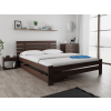 Magnat PARIS magasított ágy 140x200 cm, diófa Ágyrács: Deszkás ágyráccsal, Matrac: Deluxe 15 cm matraccal