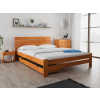 Magnat PARIS magasított ágy 140x200 cm, égerfa Ágyrács: Léces ágyrács, Matrac: Somnia 17 cm matrac