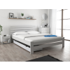 Magnat PARIS magasított ágy 160x200 cm, fehér Ágyrács: Lamellás ágyrács, Matrac: Somnia 17 cm matrac
