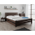 Magnat PARIS magasított ágy 180x200 cm, diófa Ágyrács: Deszkás ágyráccsal, Matrac: Deluxe 15 cm matraccal