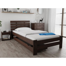 Magnat PARIS magasított ágy 90x200 cm, diófa Ágyrács: Lamellás ágyráccsal, Matrac: Matrac nélkül ágy és ágykellék