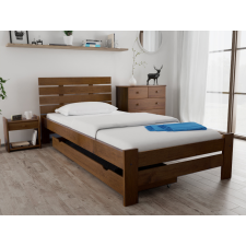 Magnat PARIS magasított ágy 90x200 cm, tölgyfa Ágyrács: Ágyrács nélkül, Matrac: Coco Maxi 23 cm matrac ágy és ágykellék