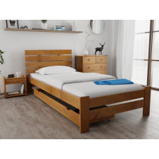 Magnat PARIS magasított ágy 90x200 cm, tölgyfa Ágyrács: Deszkás ágyráccsal, Matrac: Matrac nélkül ágy és ágykellék