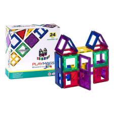 Mágneses csempe 3D Playmags 162 - 24 db-os készlet mágneses építőjáték