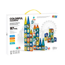  Mágneses építő és golyófuttató 97 db (91131) barkácsolás, építés